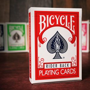 Bicycle Playing Cards Poker (Red) (Rider back)