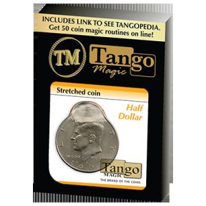 Stretched Coin – Half Dollar by Tango – Trick (D0096)