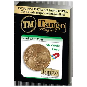 Steel Core Coin (50 Cent Euro) by Tango -Trick (E0022)