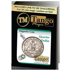 Magnetic Coin D0026(Quarter Dollar) by Tango – Trick