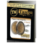 Magnetic Flipper Coin (2 Euro) by Tango- Trick (E0034)