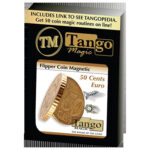 Magnetic Flipper Coin E0033 (50 Cent Euro) by Tango- Trick
