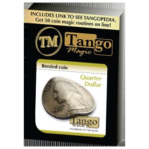 Bended Coin (Quarter Dollar)(D0097) by Tango – Trick