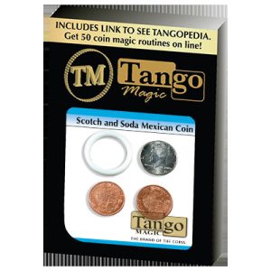 Scotch And Soda Mexican Coin  (D0050) by Tango – Trick