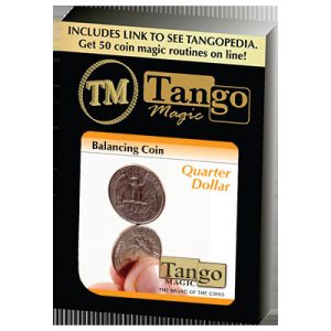 Balancing Coin (Quarter Dollar)(D0066) by Tango Magic – Trick