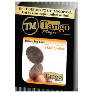 Balancing Coin (Half Dollar) by Tango Magic – Trick (D0067)