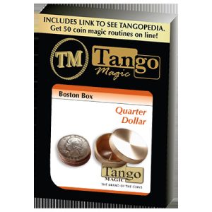 Boston Box (Brass US Quarter) by Tango Magic – Trick (B0011)