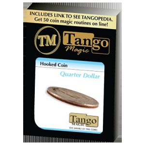 Hooked Coin Quarter by Tango – Trick (D0065)