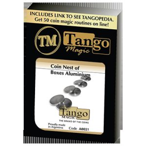 Coin nest of Boxes (Aluminum) by Tango – Trick (A0021)