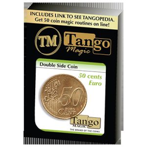 Double Sided Coin (50 cent Euro) (E0025) by Tango – Trick