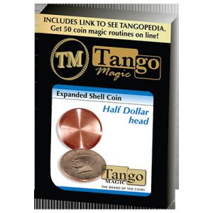 Expanded Shell Half Dollar (Head) D0001 by Tango – Trick