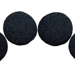 3 inch Super Soft Sponge Ball (Black) Pack of 4 from Magic by Gosh