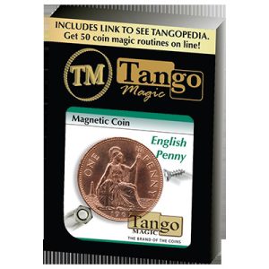 Magnetic Coin English Penny (D0027)by Tango – Trick