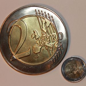 Jumbo 2 Euro Economy coin – Trick