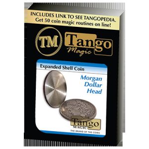 Expanded Shell Coin – Morgan Dollar (D0008)(Head) by Tango – Trick
