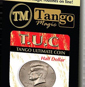 Tango Ultimate Coin (T.U.C)(D0108) Half dollar with instructional video by Tango – Trick