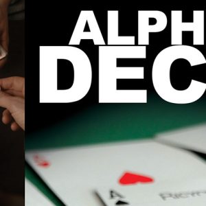 Alpha Deck (Cards and Online Instructions) by Richard Sanders – Trick