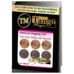 American Hopping Half w/One Dollar and One Quarter Dollar (D0126)