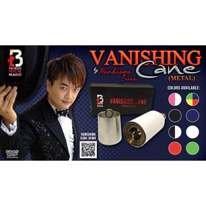 Vanishing Metal Cane (Black) by Handsome Criss and Taiwan Ben Magic – Trick