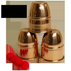 Combo Cups & Balls (Copper) by Premium magic – Trick