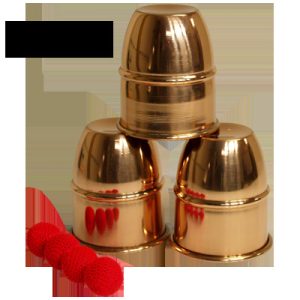 Cups & Balls (Copper) by Premium Magic – Trick