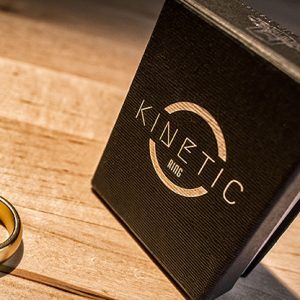 Kinetic PK Ring (Gold) Curved size 9 by Jim Trainer – Trick