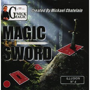 Magic Sword Card (Red)by Mickael Chatelain – Trick