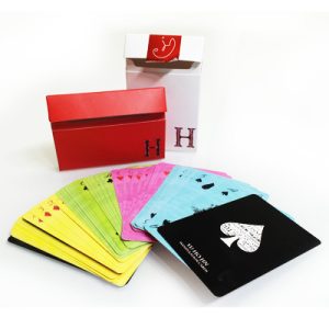 Yu Ho Jin manipulation cards (multi color) by Yu Ho Jin – Trick