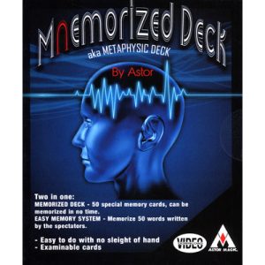 Mnemorized Deck by Astor – Trick & on-line instructions