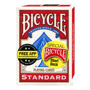 Bicycle Short Deck (Red) by US Playing Card Co. – Trick