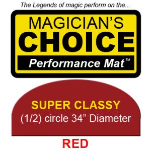 Super Classy Close-Up Mat (RED, 34 inch) by Ronjo – Trick