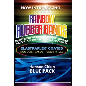 Joe Rindfleisch’s Rainbow Rubber Bands (Hanson Chien – Blue Pack) by Joe Rindfleisch – Trick
