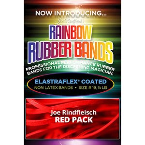 Joe Rindfleisch’s Rainbow Rubber Bands (Joe Rindfleisch – Red Pack) by Joe Rindfleisch – Trick