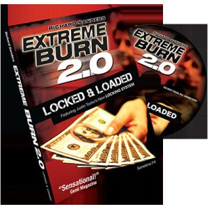 Extreme Burn 2.0: Locked & Loaded (Gimmicks and Online Instructions) by Richard Sanders – Trick