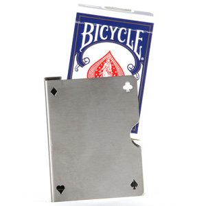Card Guard Stainless (Perforated) by Bazar de Magic – Trick