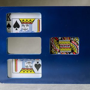 Zig Zag Card (Jumbo/Plastic) by Mr. Magic – Trick