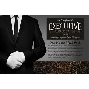 Joe Rindfleisch’s Executive Rubber Bands (Dan Hauss – Black Pack) by Joe Rindfleisch – Trick
