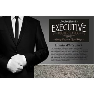 Joe Rindfleisch’s Executive Rubber Bands (Hondo – White Pack) by Joe Rindfleisch – Trick