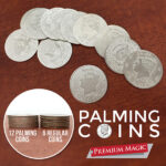 Palming Coin Set (U.S. Half design /12 piece) by Premium Magic – Trick