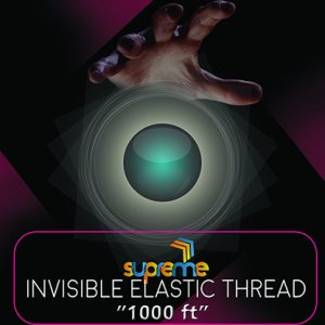Invisible Elastic (1000 ft Spool) by Supreme Magic World – Trick