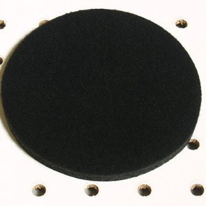 Round Mini Mat (Black) by Ronjo Magic