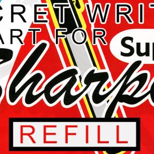 Secret Writer Part for Super Sharpie (Refill) by Magic Smith – Trick