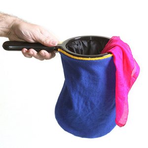 Change Bag Standard REPEAT WITH ZIPPER (Blue) by Bazar de Magia – Tricks