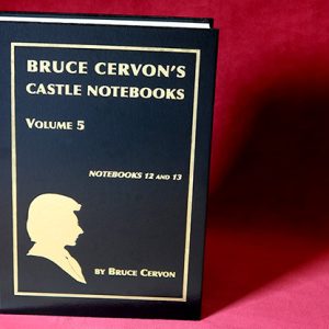 Bruce Cervon Castle Notebook, Vol. 5 – Book