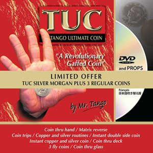Limited Special Silver TUC Morgan plus 3 Matching Coins (LOF01) by Tango – Trick