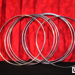 12 inch Linking Rings SS (8 Rings) by Mr. Magic – Trick