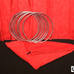 8″ Linking Rings SS (7 Rings) by Mr. Magic – Trick