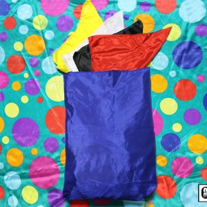Bag to Happy Birthday Silk (36 inch  x 36 inch) by Mr. Magic – Trick