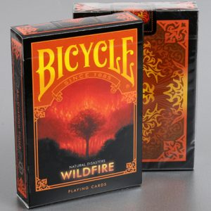 Bicycle Natural Disasters “Wildfire” Playing Cards by Collectable Playing Cards