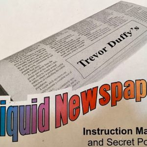 Liquid Newspaper by Trevor Duffy – Trick